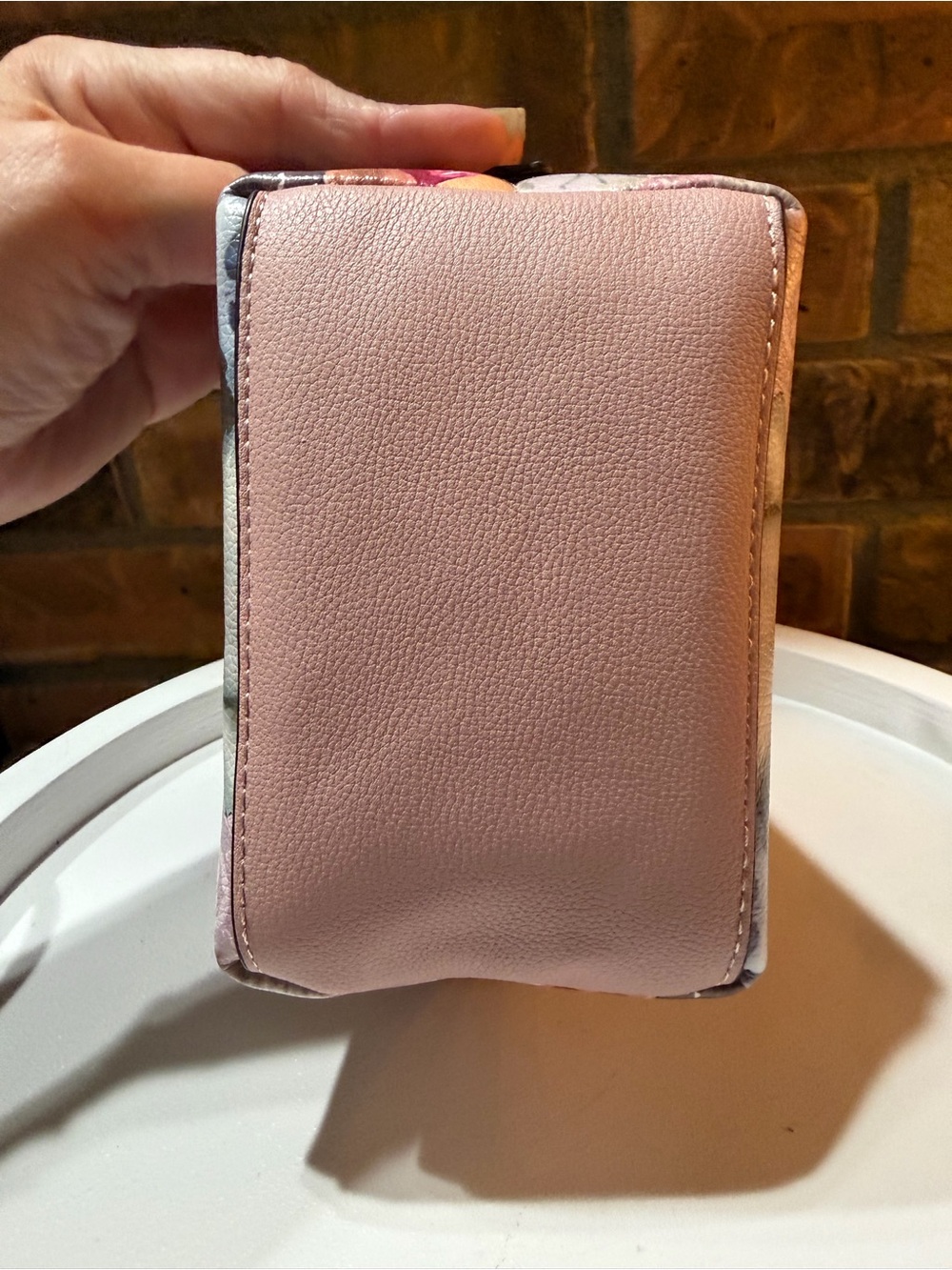 Brentano Adorable Pink Dog Print Crossbody Bag NWOT - Picture 4 of 7